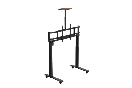Electric Lifting TV Stand Mobile Cart
